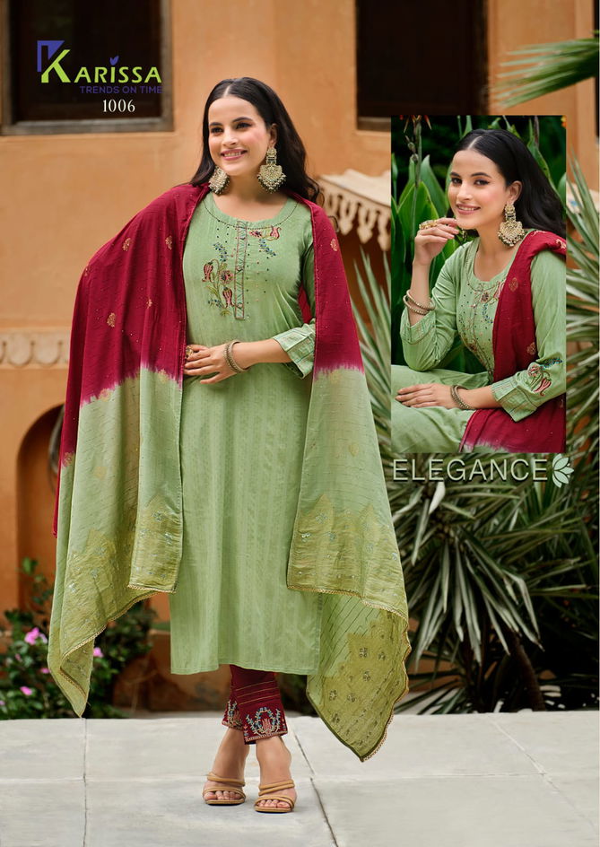 Anushka By Karissa Viscose Rayon Designer Kurti With Bottom Dupatta Wholesale Market In Surat